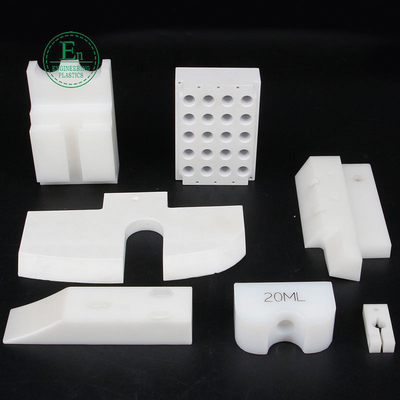 Heat Resistant Plastic PTFE Sheet Plate Rod White Color
