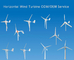 OEM ODM Horizontal Wind Turbine Generators 3 blades Shape